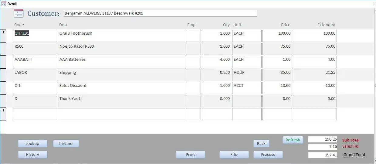 Download web tool or web app Invoicing-AR-Inventory