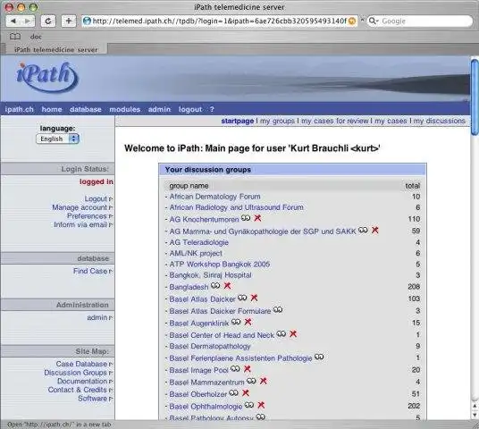 Download web tool or web app iPath Telemedicine Platform