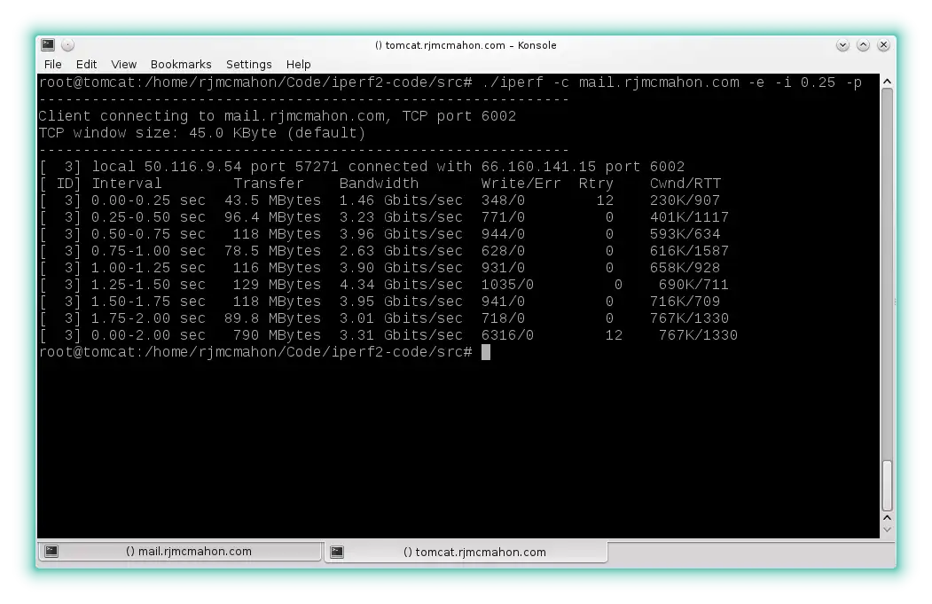 വെബ് ടൂൾ അല്ലെങ്കിൽ വെബ് ആപ്പ് Iperf 2 ഡൗൺലോഡ് ചെയ്യുക