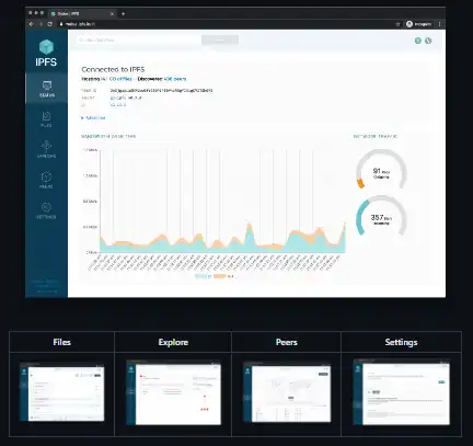 Download web tool or web app IPFS Web UI