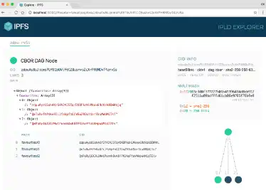 Download webtool of webapp IPLD Explorer Components