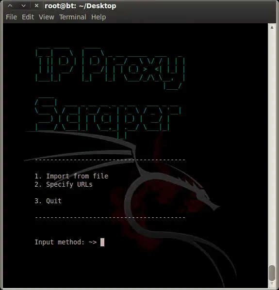 Download web tool or web app IP Proxy Scraper - Linux