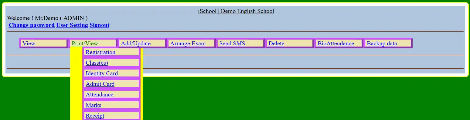 Download web tool or web app iSchool