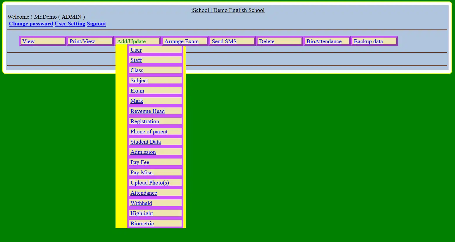 Download web tool or web app iSchool