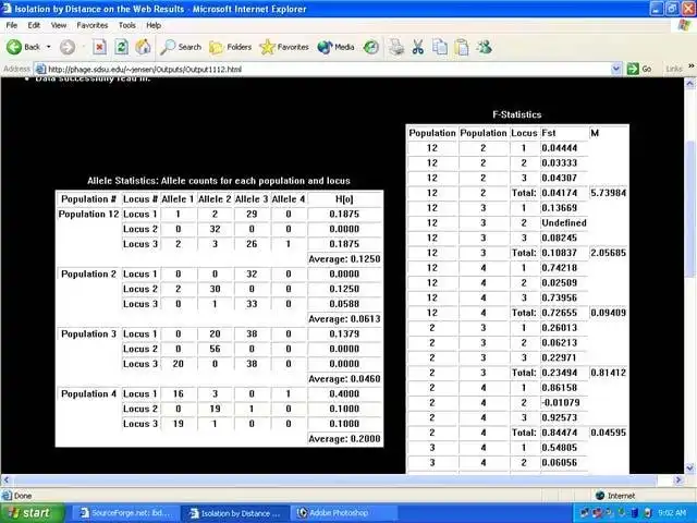 Download web tool or web app Isolation by Distance on the Web