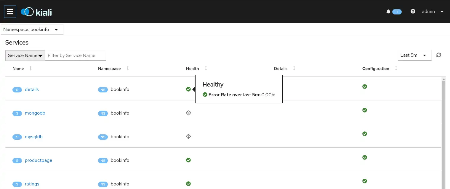 Download web tool or web app Istio