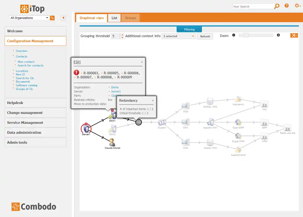 Télécharger l'outil web ou l'application web iTop - IT Service Management CMDB