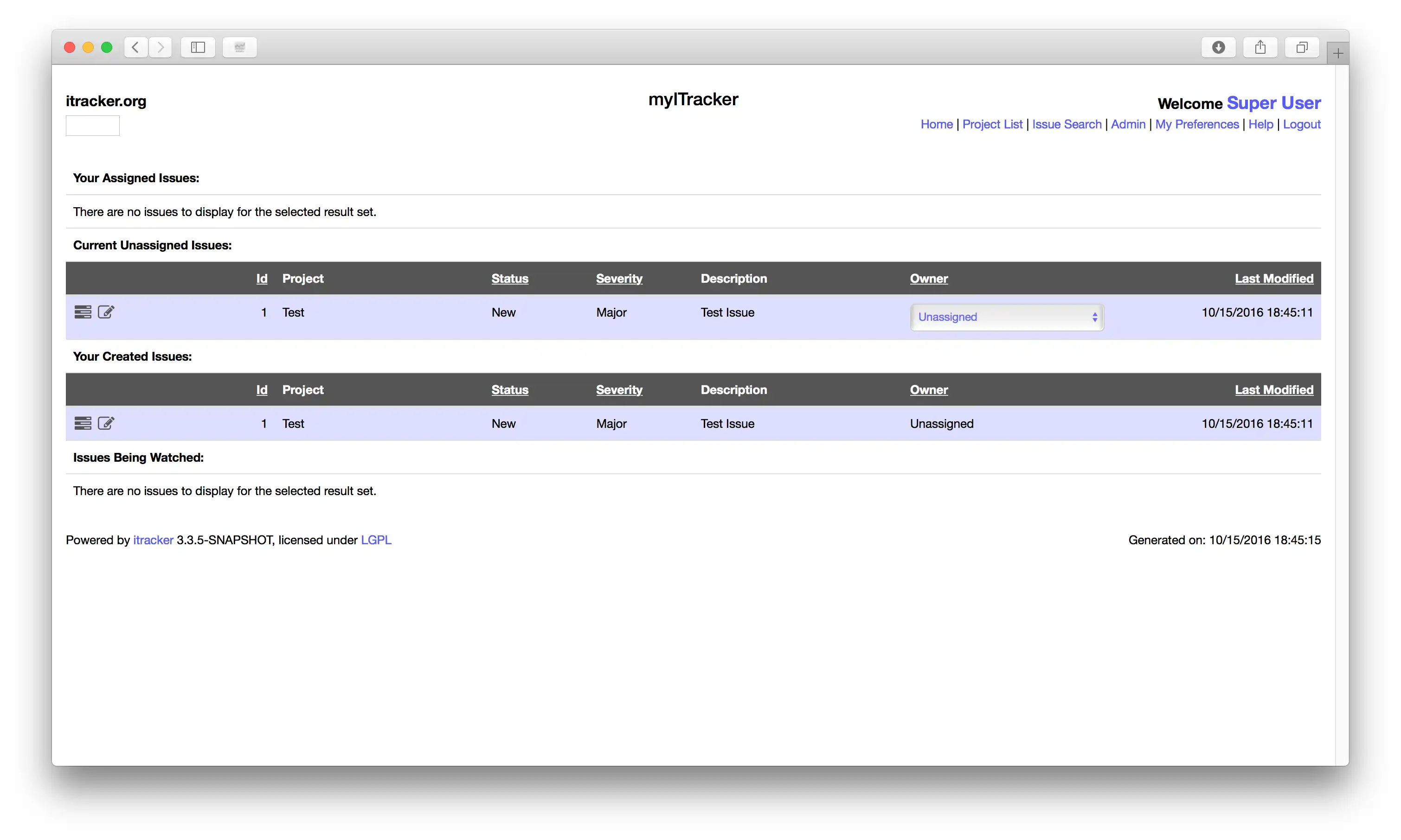 Download web tool or web app itracker