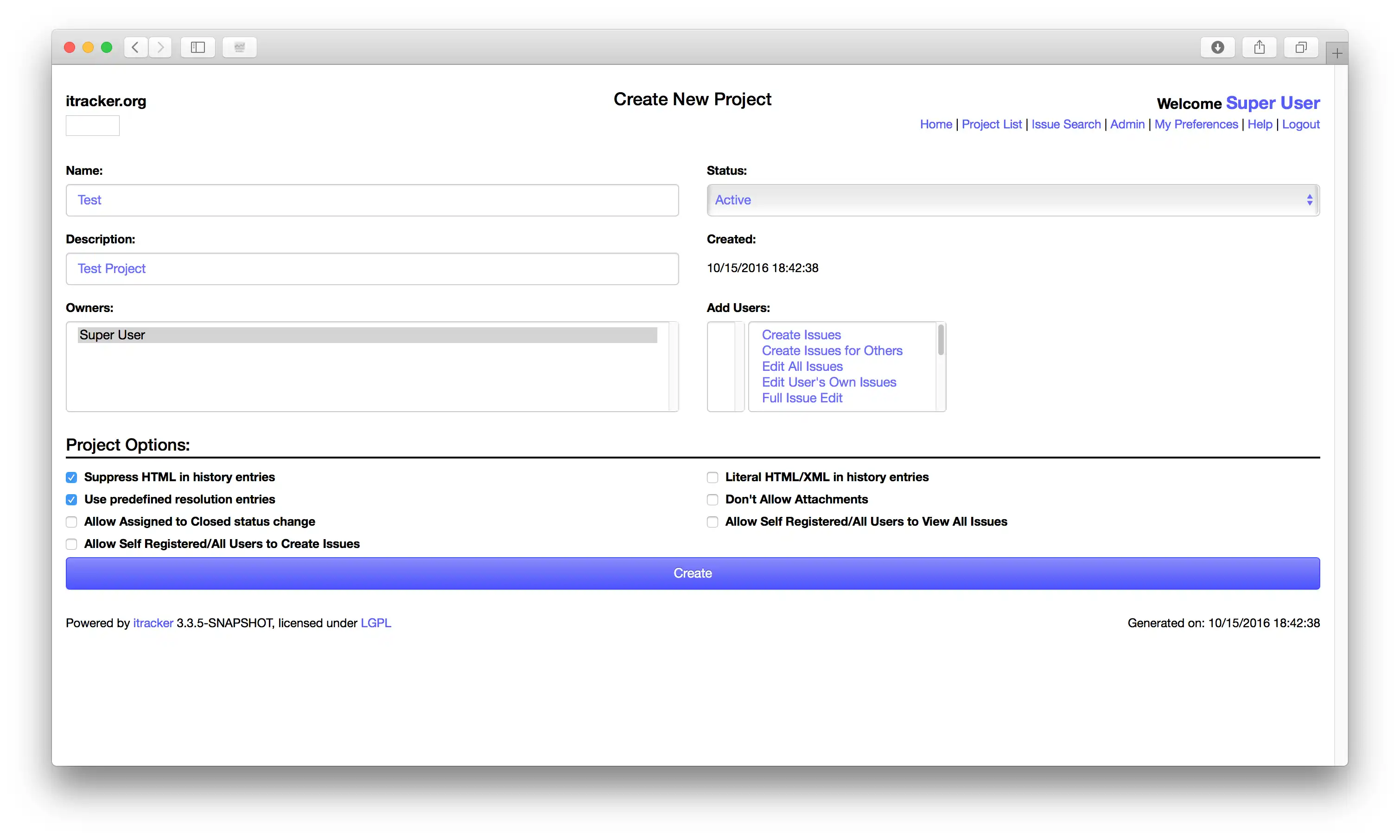 Download web tool or web app itracker