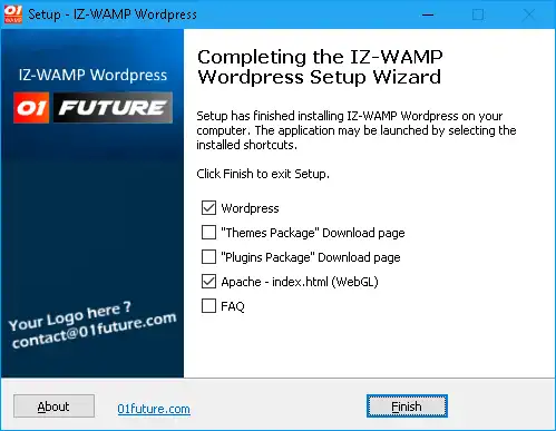 Download web tool or web app IZ-WAMP