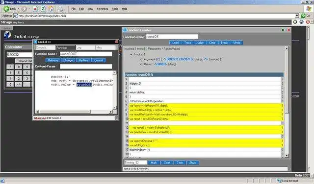 Download web tool or web app Jackal - JavaScript Debugger