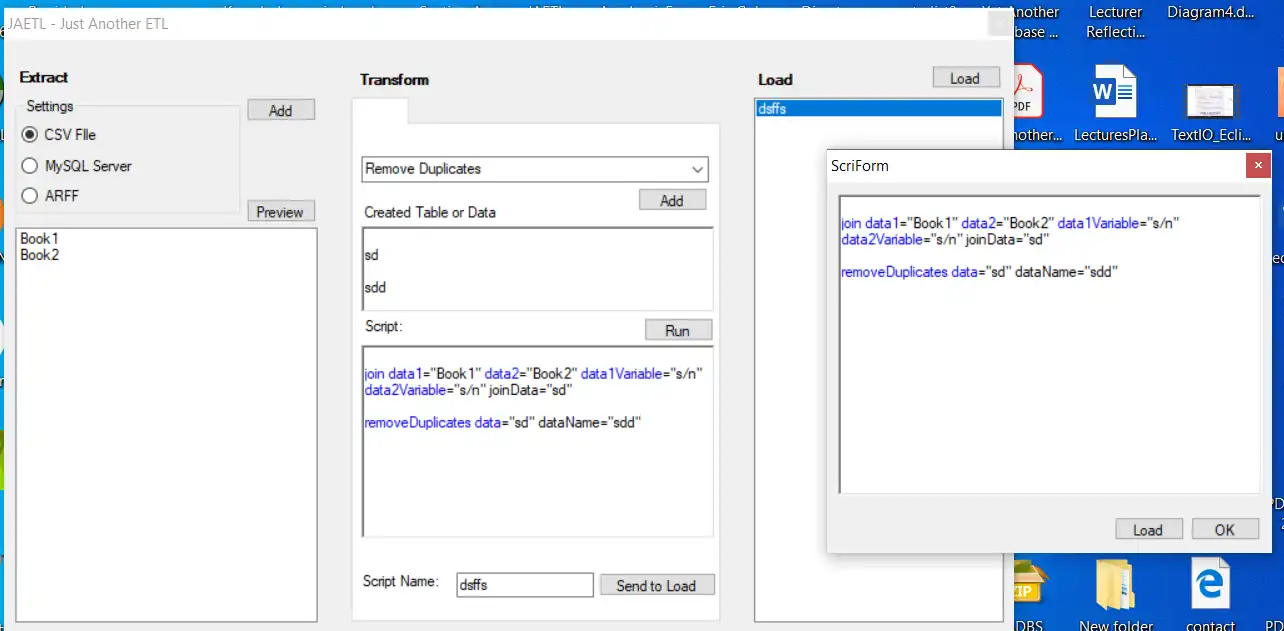 Download web tool or web app JAETL - Just Another ETL Tool