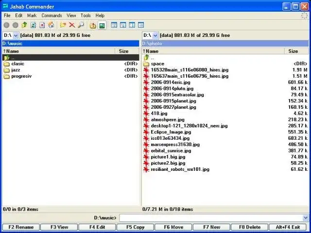 Download web tool or web app Jahab Commander