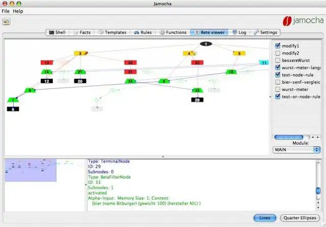 Download web tool or web app Jamocha - one engine for all your rules. to run in Windows online over Linux online