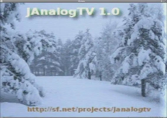 Download web tool or web app JAnalogTV