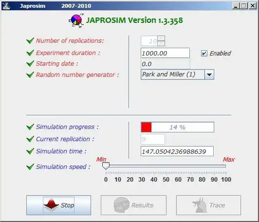 Download web tool or web app JAPROSIM to run in Linux online