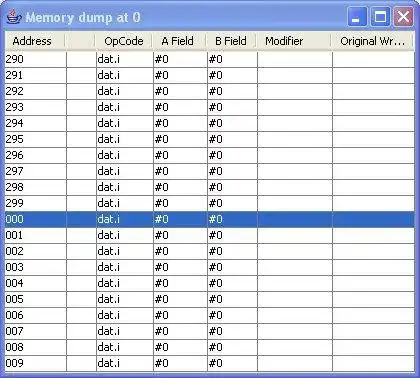 Download web tool or web app Java CoreWars Evolver to run in Windows online over Linux online