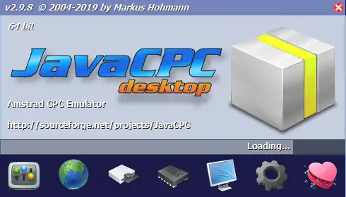 הורד כלי אינטרנט או אפליקציית אינטרנט JavaCPC Desktop - Java CPC Emulator