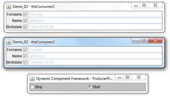 Download web tool or web app Java Dynamic Component Framework