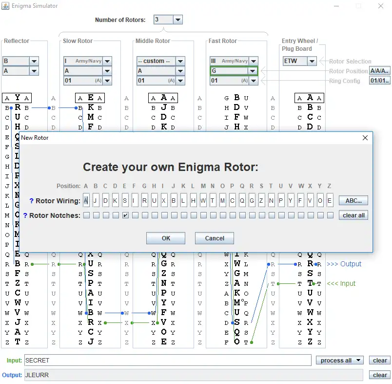 Download web tool or web app Java-Enigma