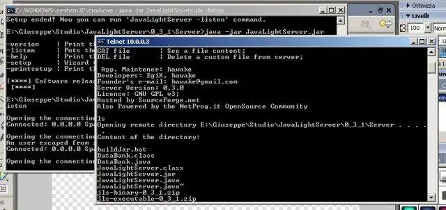 Download web tool or web app JavaLightServer