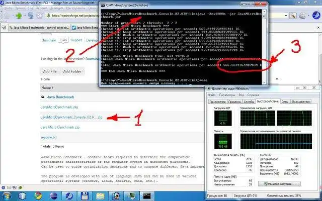 Download web tool or web app Java Micro Benchmark (Desktop/Server) to run in Linux online
