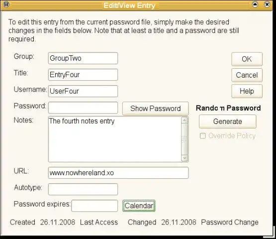 Download web tool or web app Java PasswordSafe