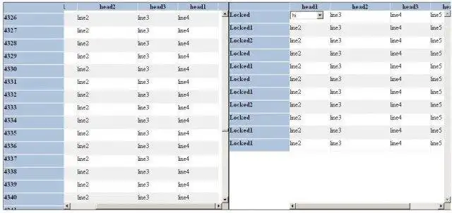 Download web tool or web app Javascript grid class