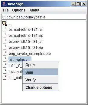 Download web tool or web app java sign