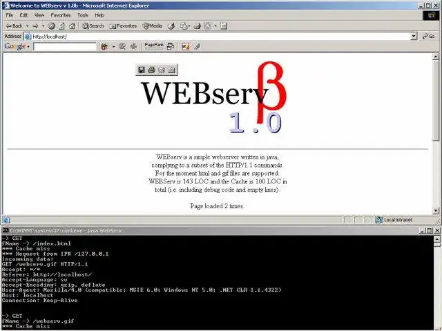 Download web tool or web app Java Student Web Server