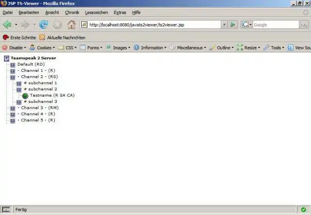 Download web tool or web app Java TS2 Viewer