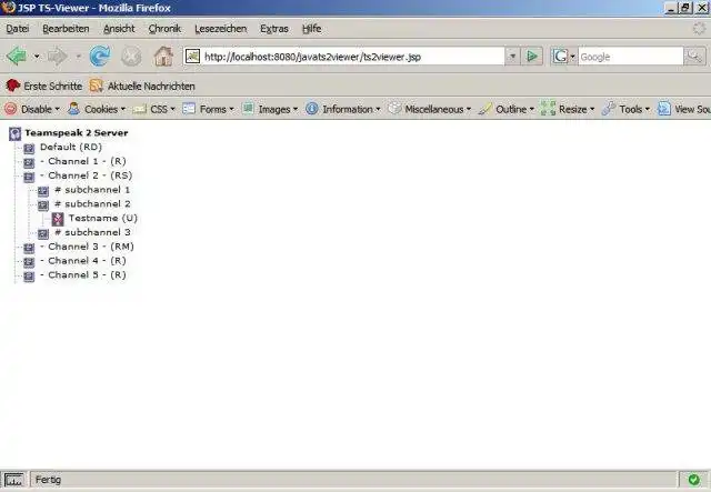 Download web tool or web app Java TS2 Viewer