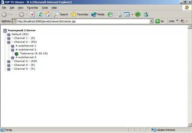 Download web tool or web app Java TS2 Viewer