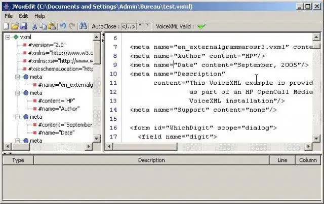 Download web tool or web app Java VoiceXML Editor to run in Linux online