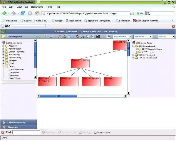 Download web tool or web app JavelinOrgChart