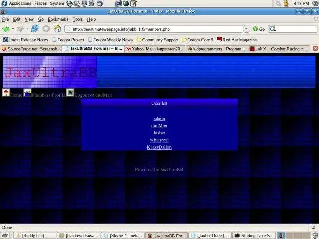 Download web tool or web app JaxUltraBB