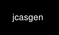 Run jcasgen in OnWorks free hosting provider over Ubuntu Online, Fedora Online, Windows online emulator or MAC OS online emulator