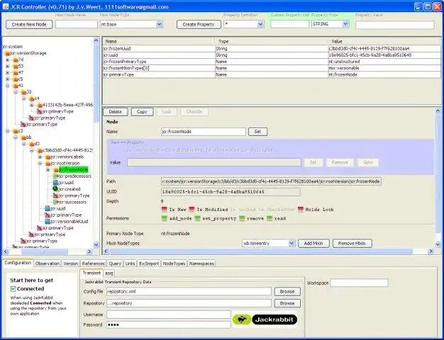 Descărcați instrumentul web sau aplicația web JCR Controller / Connector