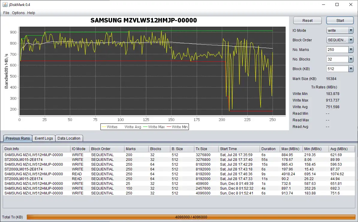 Download web tool or web app jDiskMark