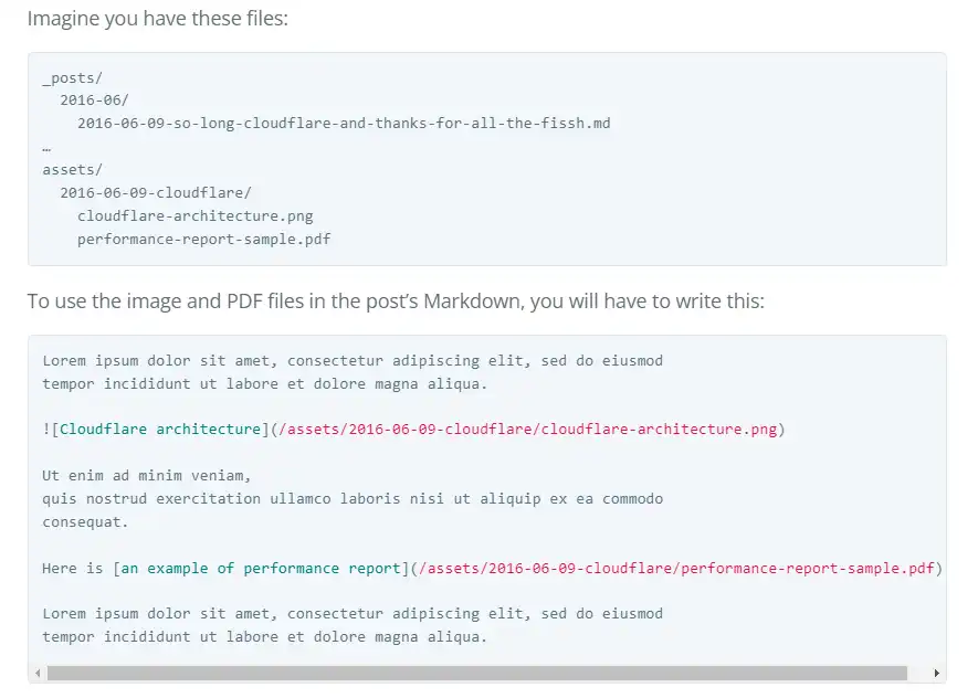 Download web tool or web app jekyll-postfiles