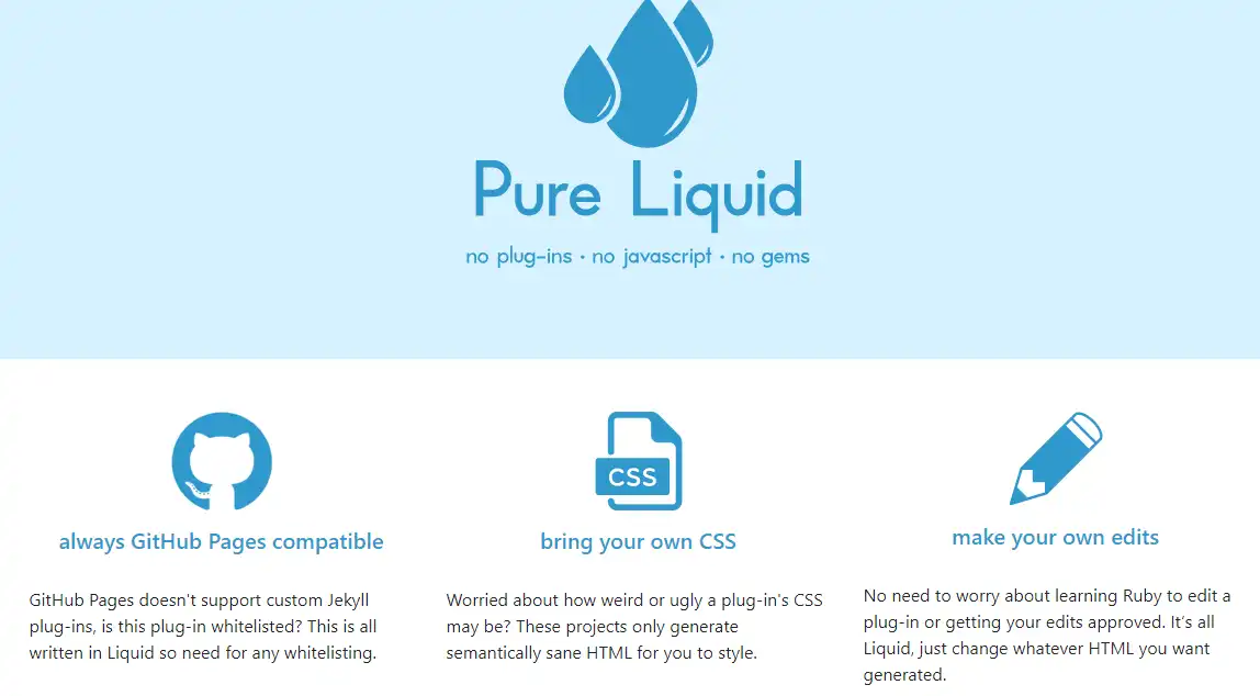 Download web tool or web app Jekyll Pure Liquid Heading Anchors