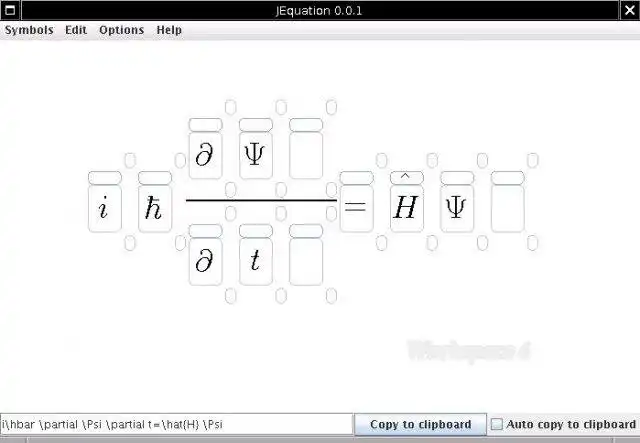 Download web tool or web app JEquation to run in Linux online