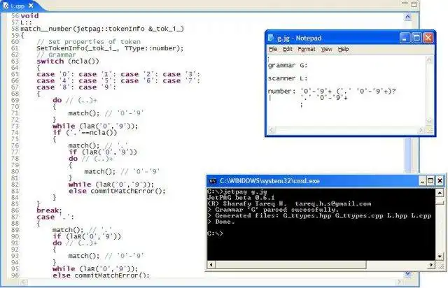 Descargue la herramienta web o la aplicación web JetPAG: Jet Parser Auto-Generator