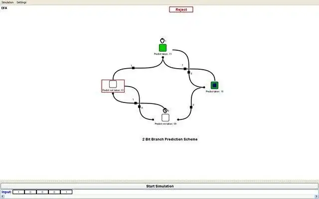 Download web tool or web app jFAST - the Finite Automata Simulator to run in Linux online