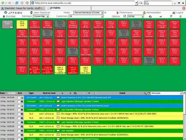 웹 도구 또는 웹 앱 다운로드 JFF NMS(네트워크 관리 시스템)