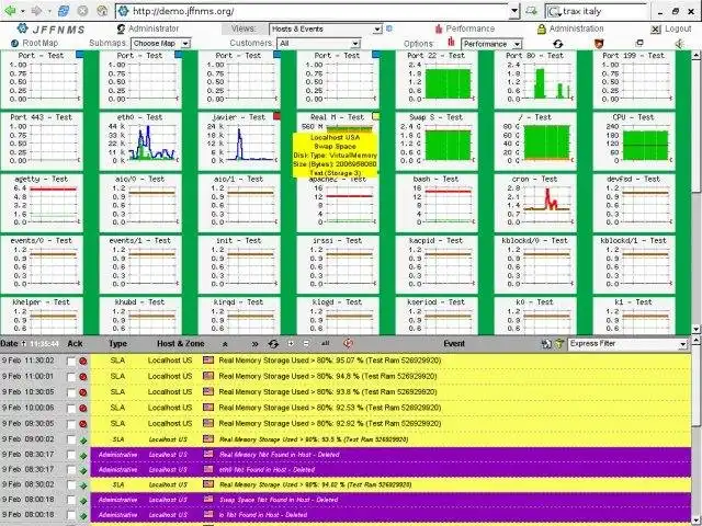 Download web tool or web app JFF Network Management System (NMS)