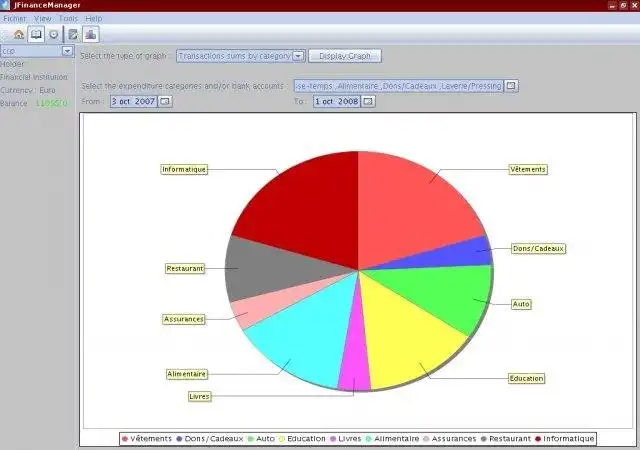 Download web tool or web app JFinanceManager