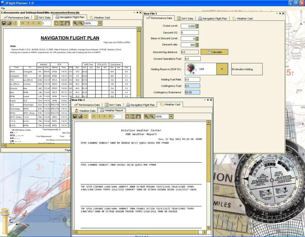 Download web tool or web app JFlightPlanner to run in Linux online