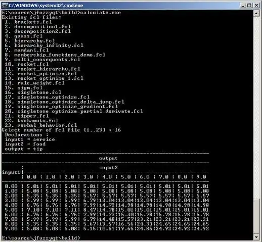 下载网络工具或网络应用 jFuzzyQt - C++ 模糊逻辑库