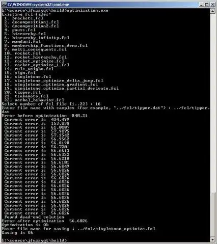 Web aracını veya web uygulamasını indirin jFuzzyQt - C++ Fuzzy Logic Library